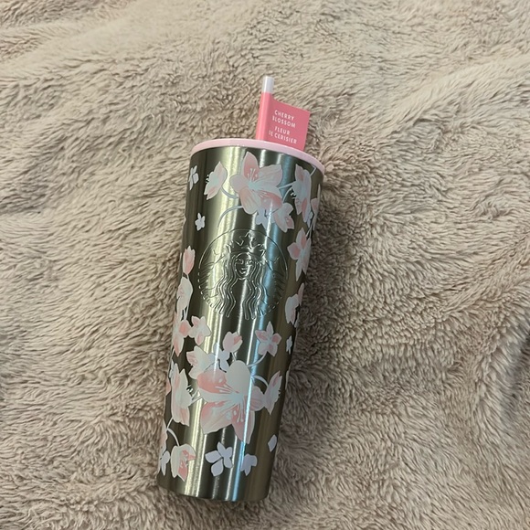 Starbucks cherry blossom stainless steel tumbler - Picture 1 of 3